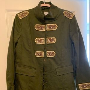 Chicos military style jacket